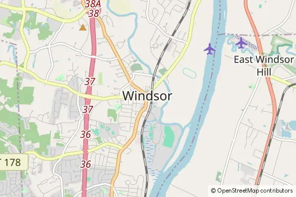 Mapa Windsor