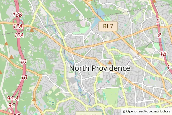 Mapa North Providence