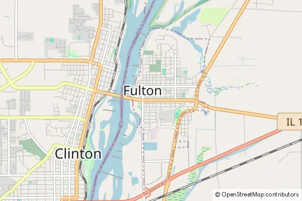 Mapa Fulton