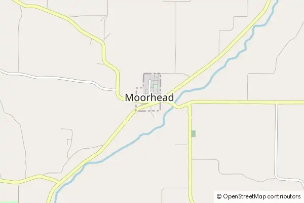 Mapa Moorhead