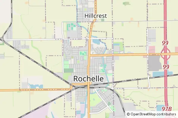 Mapa Rochelle