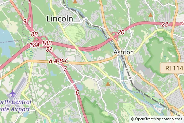 Mapa Lincoln