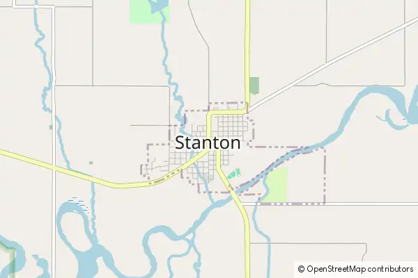 Mapa Stanton