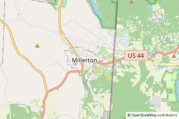 Mapa Millerton