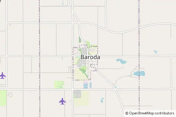 Mapa Baroda