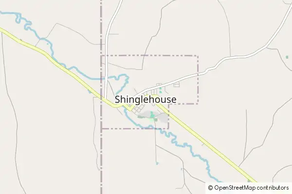 Mapa Shinglehouse