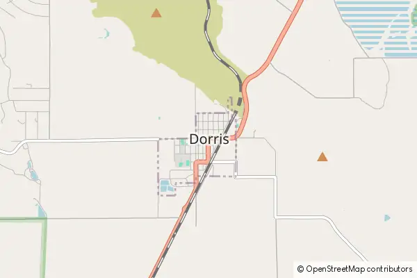 Mapa Dorris