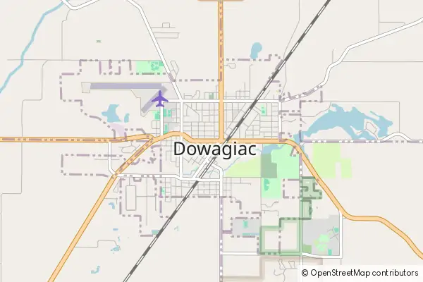 Mapa Dowagiac