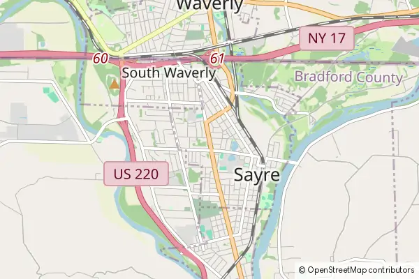 Mapa Sayre