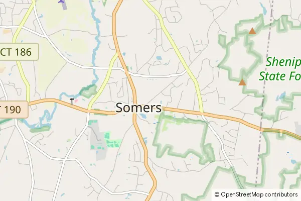 Mapa Somers