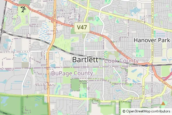 Mapa Bartlett