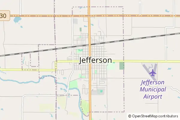 Mapa Jefferson