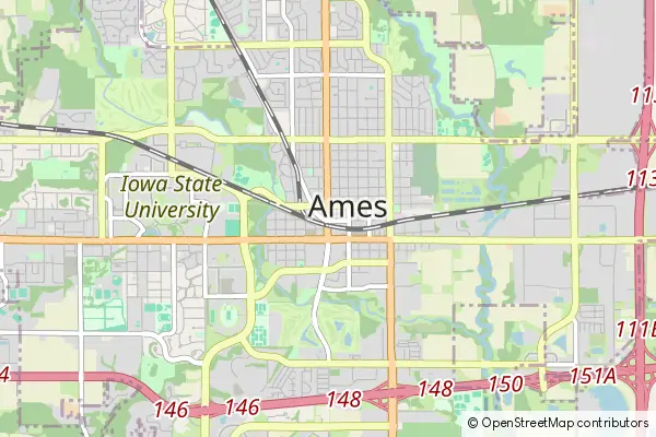 Mapa Ames