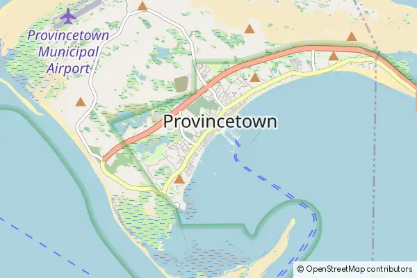 Mapa Provincetown