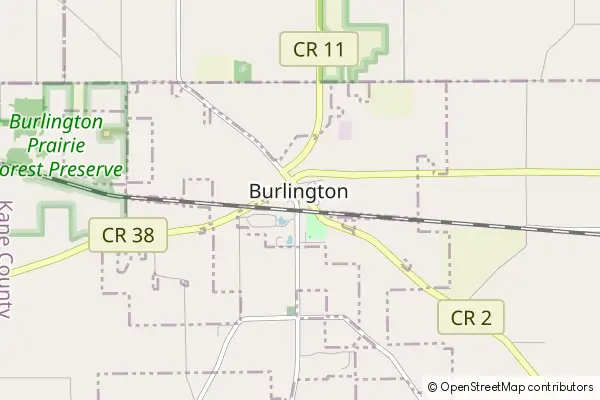 Mapa Burlington