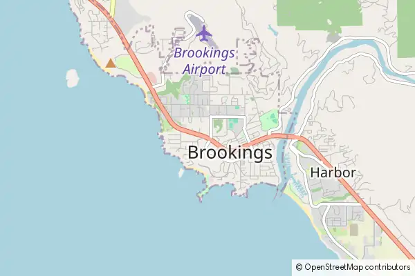 Mapa Brookings