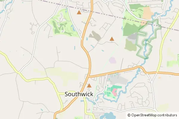 Mapa Southwick