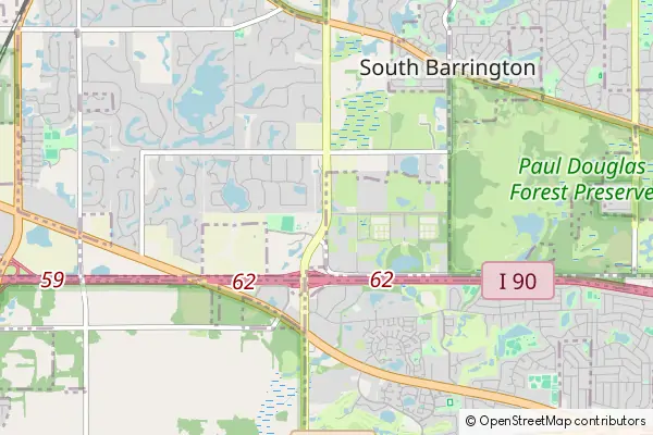 Mapa South Barrington