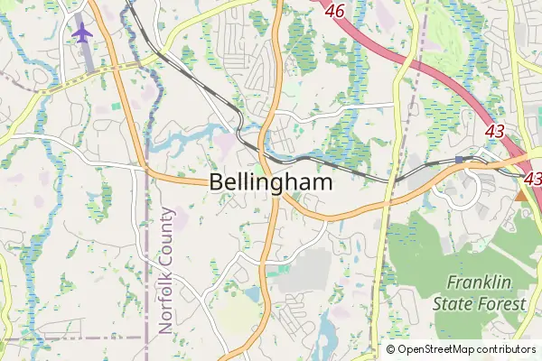 Mapa Bellingham