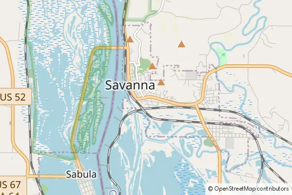 Mapa Savanna