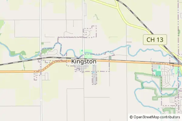 Mapa Kingston