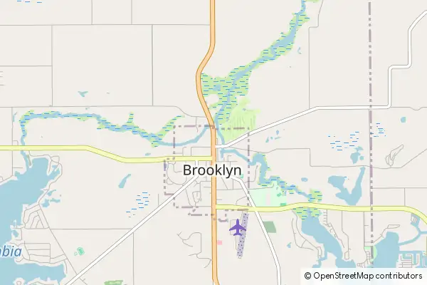 Mapa Brooklyn