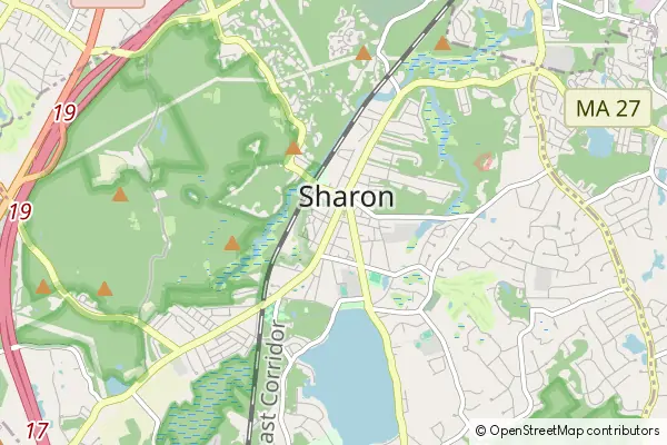 Mapa Sharon