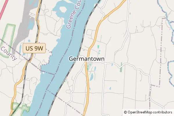 Mapa Germantown