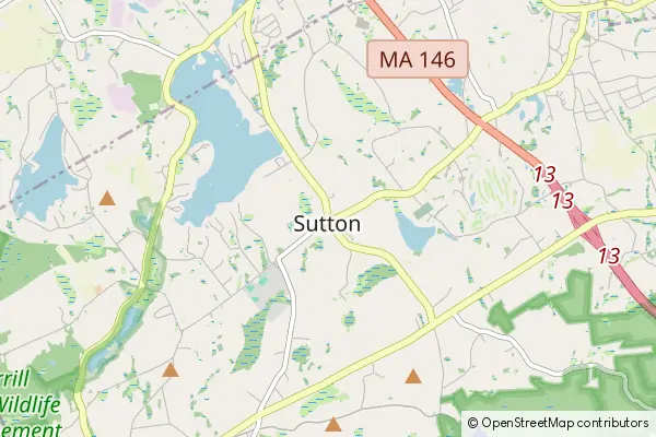 Mapa Sutton