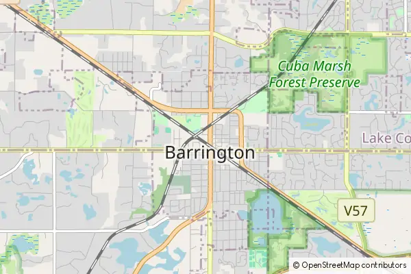 Mapa Barrington