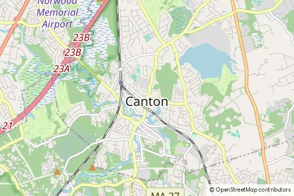 Mapa Canton