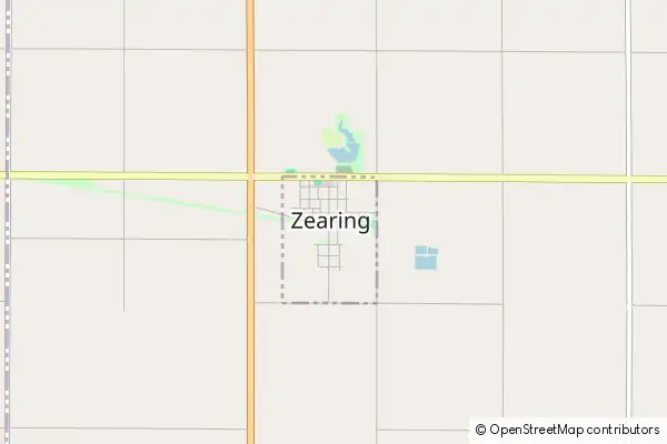 Mapa Zearing