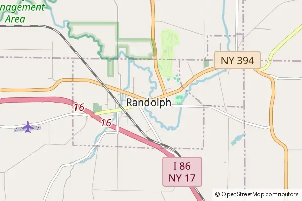 Mapa Randolph