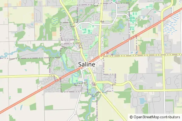 Mapa Saline