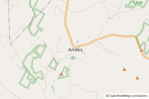 Mapa Andes