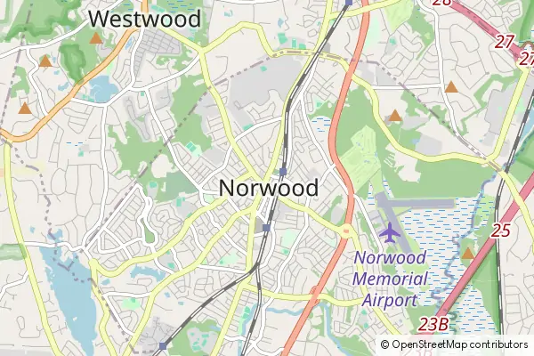 Mapa Norwood