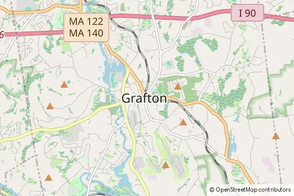 Mapa Grafton