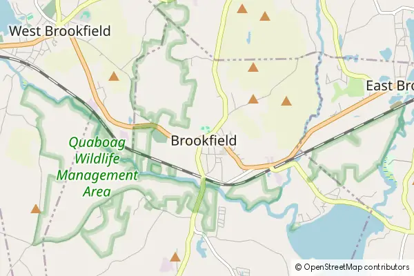 Mapa Brookfield