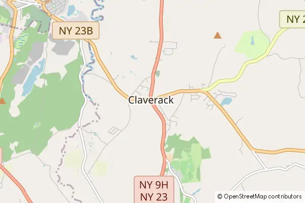 Mapa Claverack