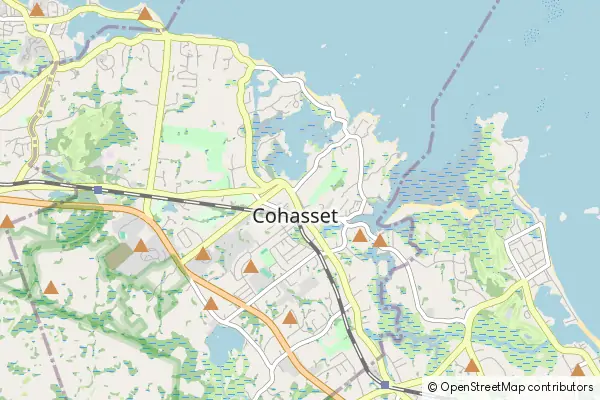 Mapa Cohasset