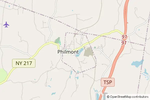 Mapa Philmont