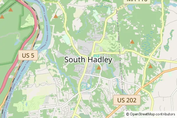 Mapa South Hadley