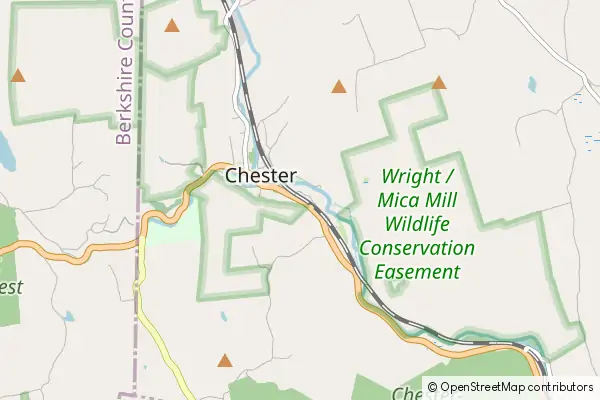 Mapa Chester