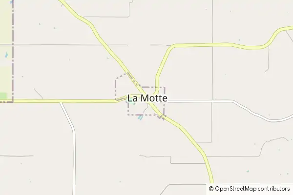 Mapa La Motte