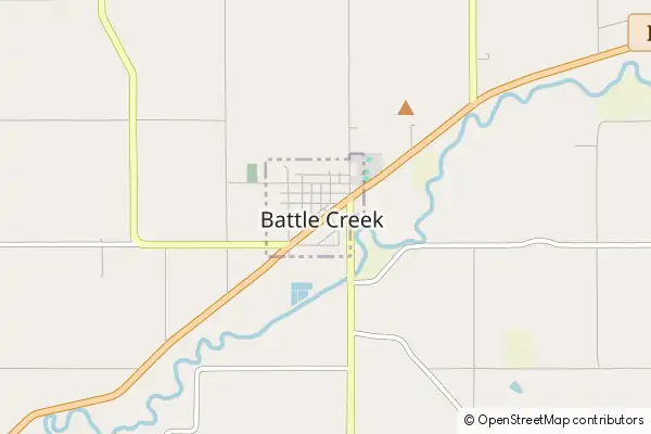 Mapa Battle Creek