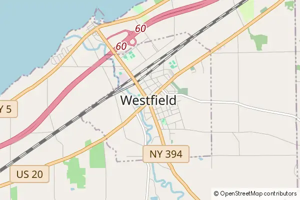 Mapa Westfield