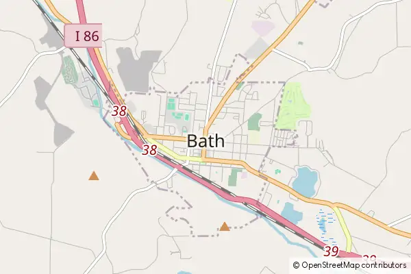 Mapa Bath