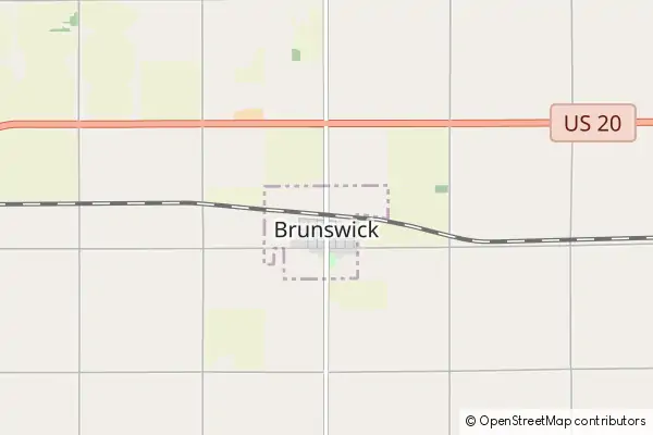 Mapa Brunswick