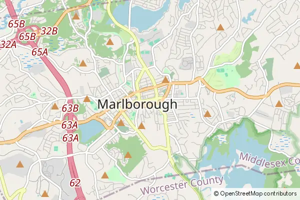 Mapa Marlborough