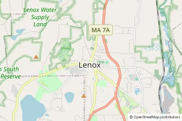 Mapa Lenox